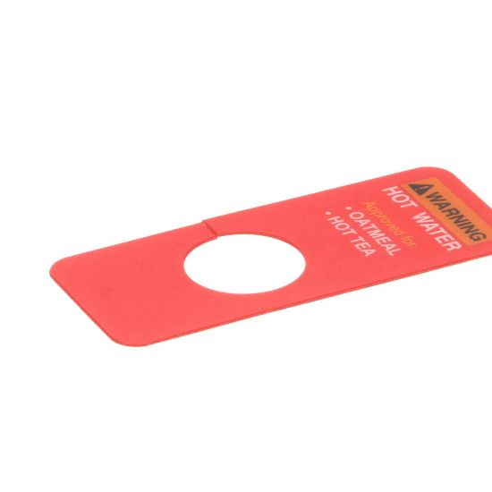 Picture of Bunn 29007.0003 Decal, Hot Water Mcdonalds