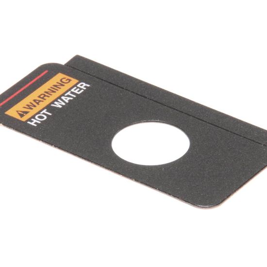 Picture of Bunn 29007 Decal, Hot Water
