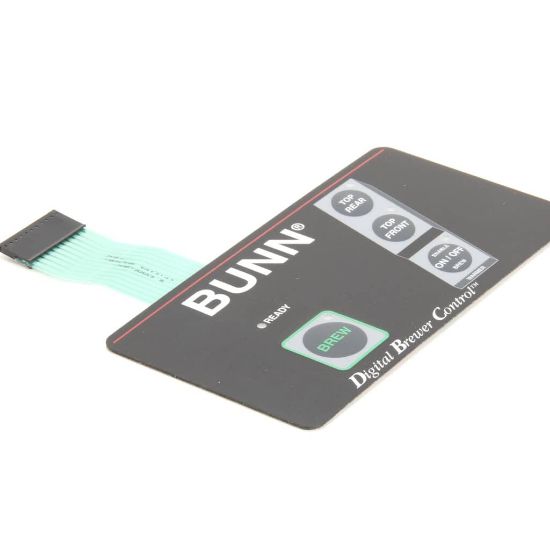 Picture of Bunn 29006.0003 Switch, Membrane 1-Lower & 2-Upper Warmers