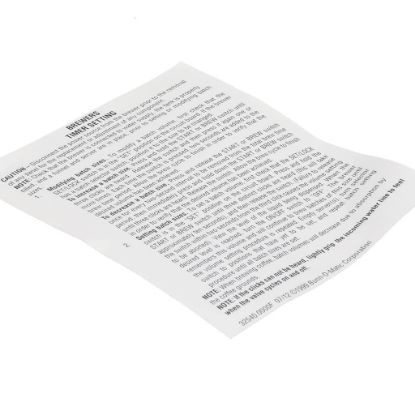 Picture of Bunn 32540 Decal, Digital Timer - Batch Set
