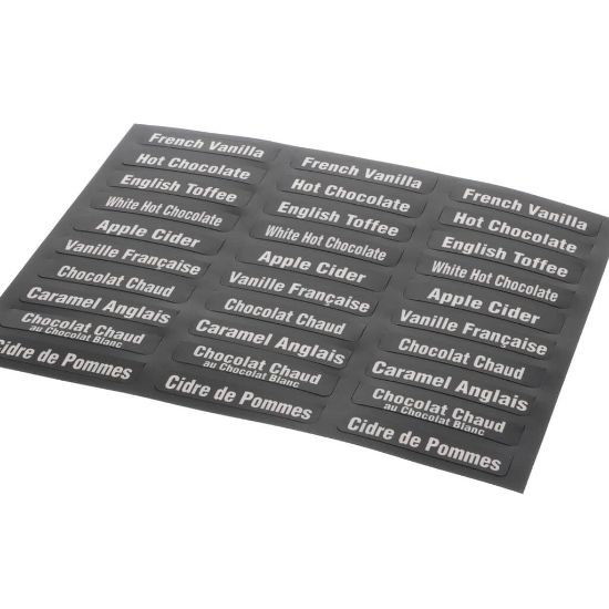Picture of Bunn 38749.7 Decal, Flvr Lbls Imix Tdl