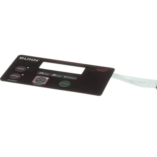 Picture of Bunn 38876.0005 Switch, Membrane - 3 Warmers