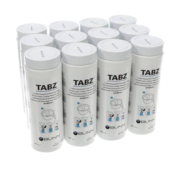 Picture of Bunn 39637.0004 Cleaner, Brewer Tabz 12/Case
