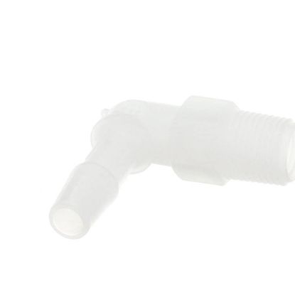 Picture of Bunn 40783.0001 Elbow,1/8-27 Npt To 1/4 Barb Kynar