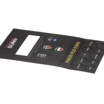 Picture of Bunn 41145 Decal Sheet, Switch/flavor Labels
