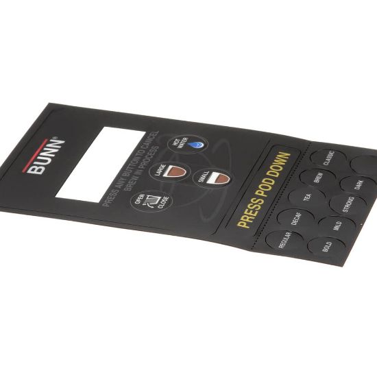 Picture of Bunn 41145 Decal Sheet, Switch/flavor Labels