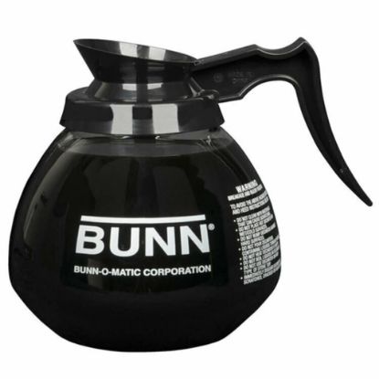 Picture of Bunn 42400.0103 Decanter,glass-blk 12C 3/Cs