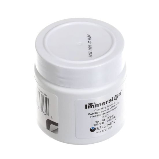 Picture of Bunn 42933.0002 Tablet, Cleaning 1 Jar Sure Immersion