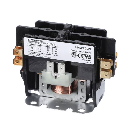Picture of Carrier HN52PC022 2P 30A 24V Contactor
