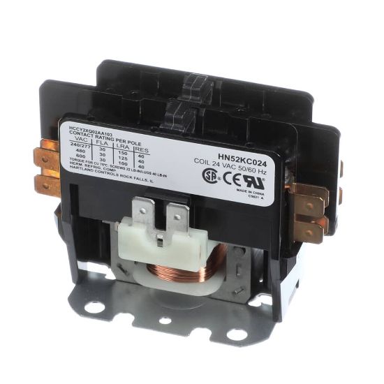 Picture of Carrier HN52KC024 Contactor, 24 Volt Coil, 50/60