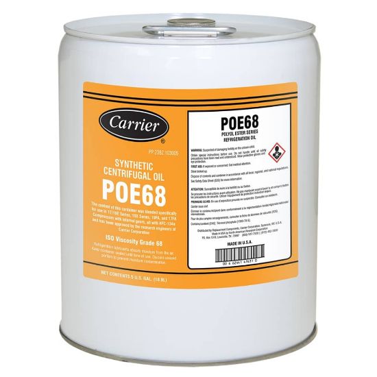 Picture of Carrier PP23BZ103005 5Gallonsynthetic Poe68 Oil