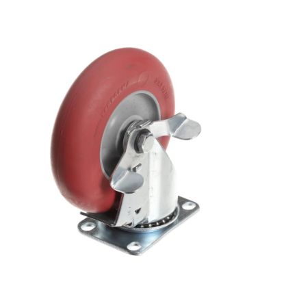 Picture of Carter-Hoffmann 18301-5288 5""Swivel Caster W/brk Red