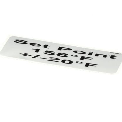 Picture of Carter-Hoffmann 18312-0554 Decal, 158 +/-15 Deg F