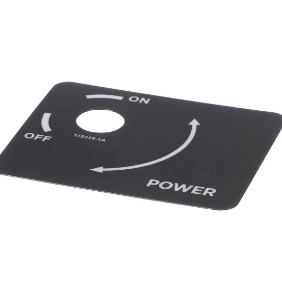 Picture of Cleveland 112319-1 Label; Power;hl Steamchef; 3.1/6