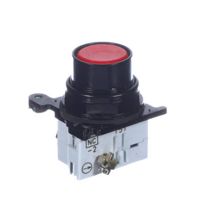 Picture of Cleveland 2EP01-25A0024 Red Flush Push Button