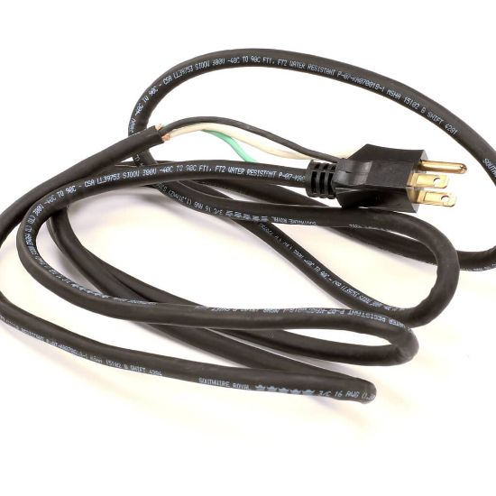 Picture of Cleveland KE54821-8 Elect Cord W/plug-7ft 1 6/3Awg/