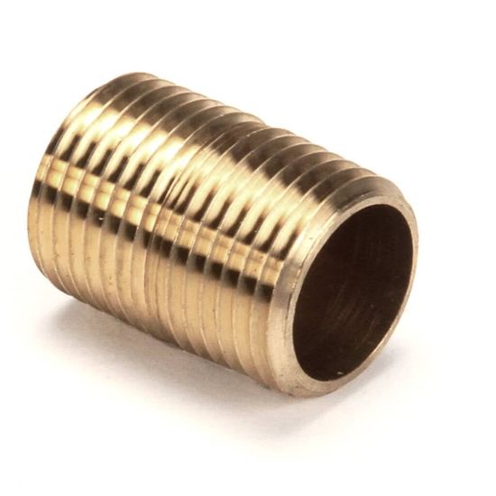 Picture of CMA Dish Machines 3614 Nipple Brass 1/2 X Close
