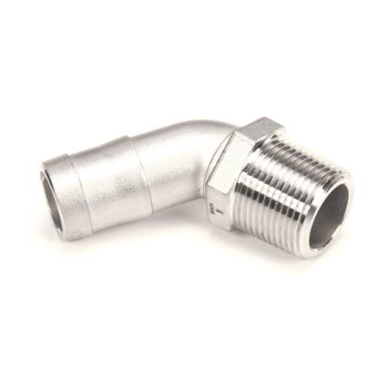 Picture of CMA Dish Machines 4604 35Deg Elbow Mip X Barb Ss