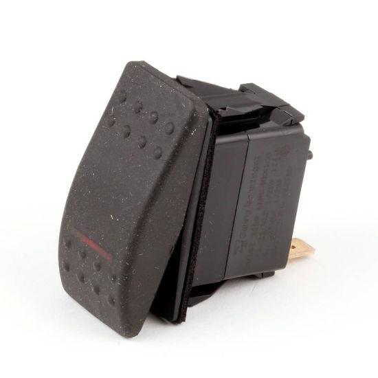 Picture of CMA Dish Machines 15524 Power Rocker Switch Red 115V