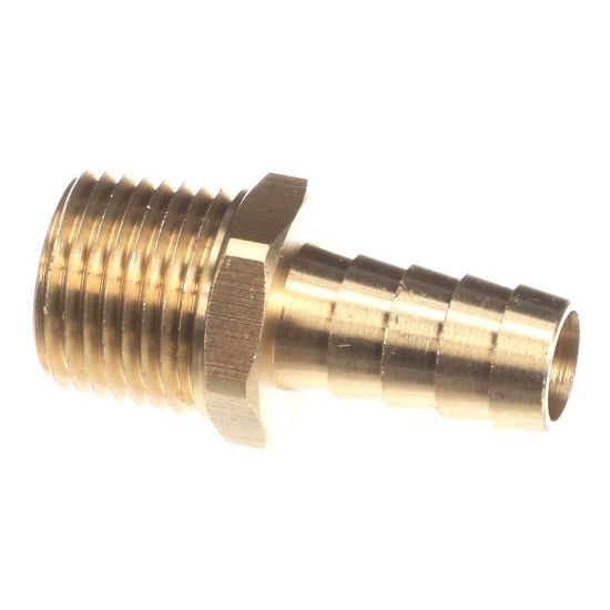 Picture of CMA Dish Machines 40014 1/2Mpt X 1/2 Hose Barb Straigh