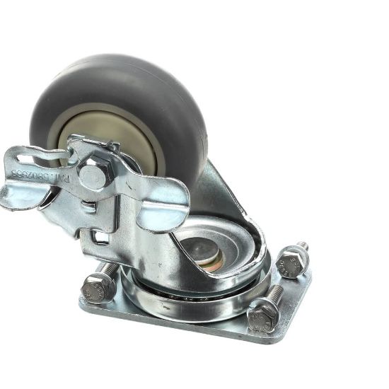 Picture of Cres Cor 0569313BK Caster Kit 3"" Dia Plate