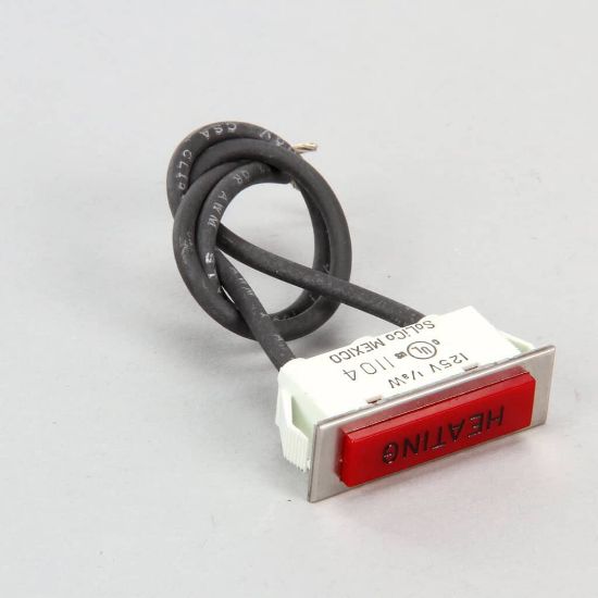 Picture of Cres Cor 766047 Red Signal Light 3/8-Inch X 1-5/16-Inch Red