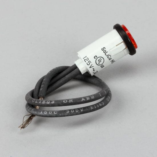 Picture of Cres Cor 766094 Signal Light 1/2-Inch Amber 125V