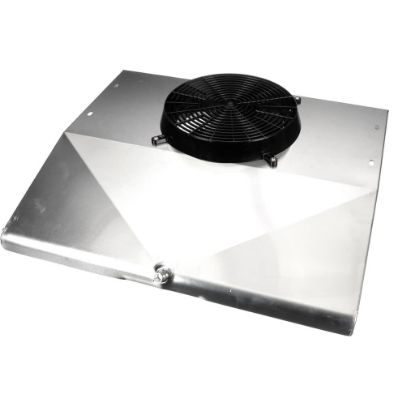 Picture of Continental Refrigeration 50-040 Fan Panel Assembly Black Fan Guard With 4-14