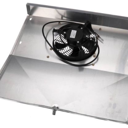 Picture of Continental Refrigeration 50-040-LT Fan Panel Assembly Black Fan Guard With 4-14