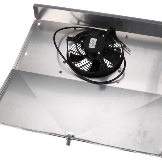 Picture of Continental Refrigeration 50-040-LT Fan Panel Assembly Black Fan Guard With 4-14