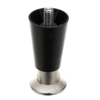 Picture of Continental Refrigeration 50206 Legs 4"" Black (Adjustable Up To 5-1/4"")