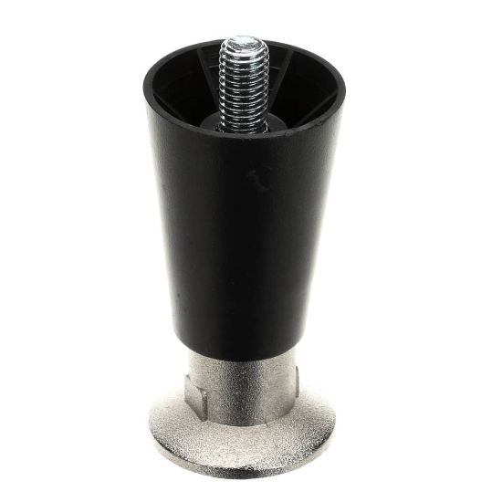 Picture of Continental Refrigeration 50206 Legs 4"" Black (Adjustable Up To 5-1/4"")