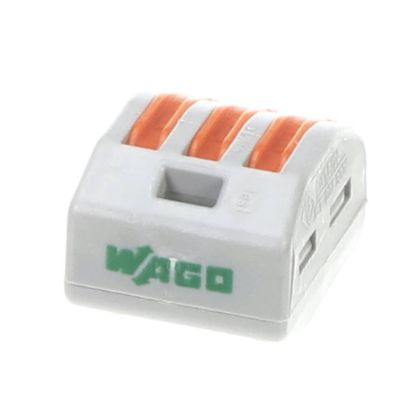 Picture of Delfield 2195082 Connector 3Wire Wago#2 22-413