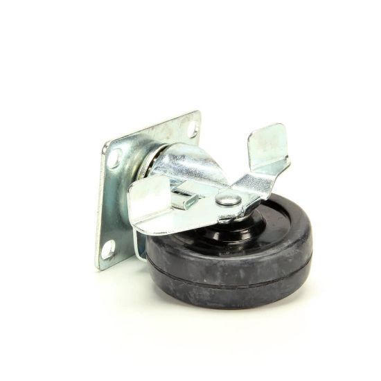 Picture of Delfield 3234025 Caster Plate3-1/2-inch W/brk Blk