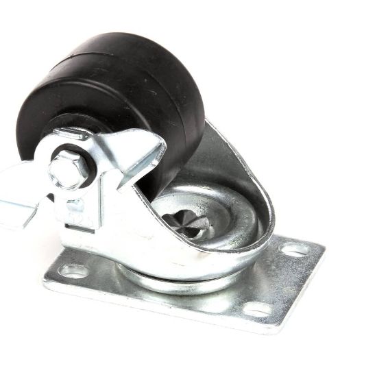 Picture of Delfield 3235518 Caster 2.5 Top Swivel Plate Br
