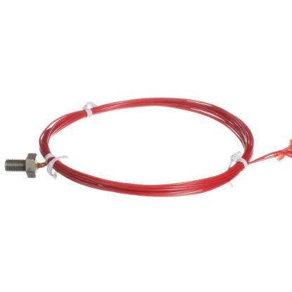 Picture of Delfield TBP00335 Thermistor,8'',hi Temp,red