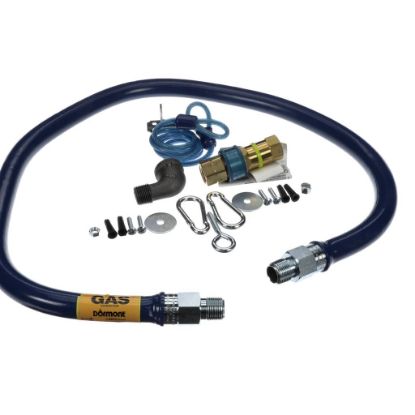 Picture of Dormont 1650BPQR48 1/2 Dia., 48 Blue Hose, Snapfast, 1 Elbo
