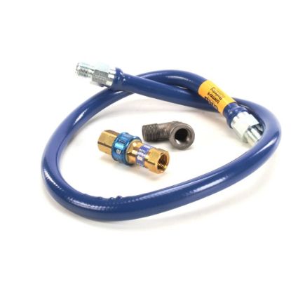 Picture of Dormont 1650BPQ48 1/2 Dia., 48 Blue Hose, Snapfast, 1 Elbo