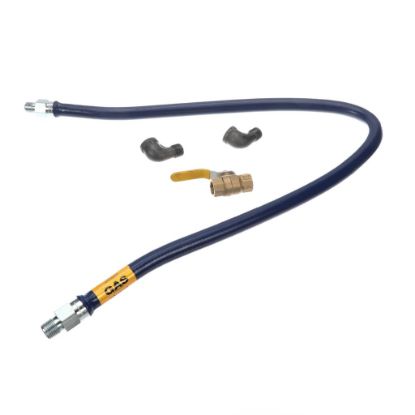 Picture of Dormont 1650BPV48BXFT 1/2In,48in Ss Food Truck Connector,braid