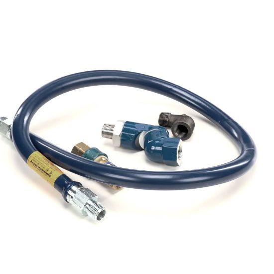 Picture of Dormont 1650BPQS48 1/2 Dia., 48 Blue Hose, Snapfast, Swivel