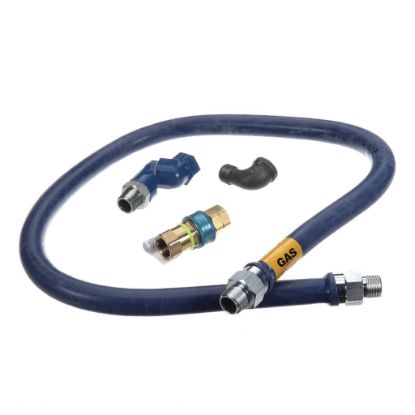 Picture of Dormont 1675BPQS60 3/4 Dia., 60 Blue Hose, Snapfast, Swivel