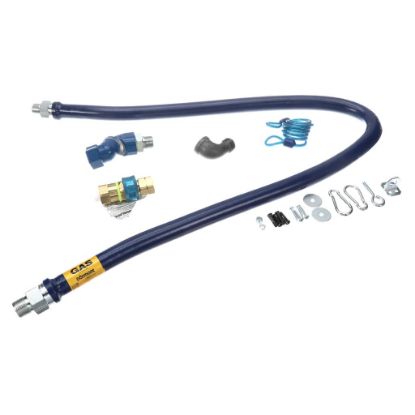 Picture of Dormont 1675BPQSR60 3/4 Dia., 60 Blue Hose, Snapfast, Swivel