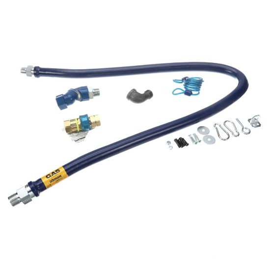 Picture of Dormont 1675BPQSR60 3/4 Dia., 60 Blue Hose, Snapfast, Swivel