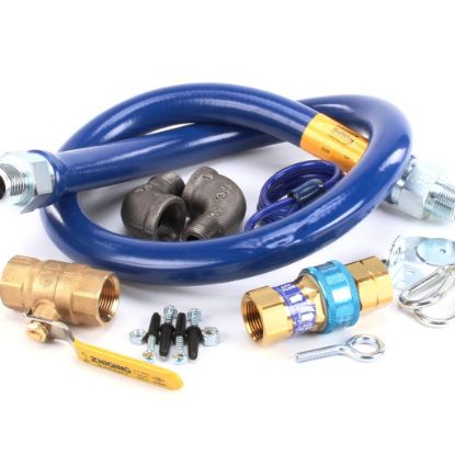 Picture of Dormont 1675KIT48 3/4"" Dia., 48"" Blue Hose, Snapfast, Full