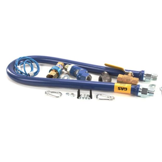 Picture of Dormont 1675KITS48 3/4 Dia., 48 Blue Hose, Snapfast, Swivel