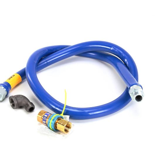 Picture of Dormont 1675BPQ72 3/4"" Dia., 72"" Blue Hose, Snapfast, 1 El