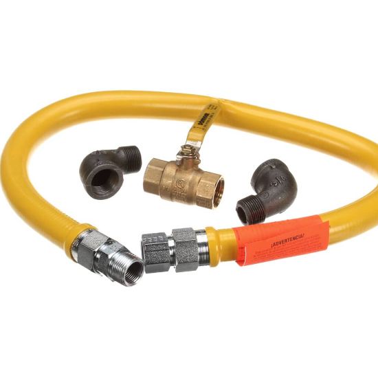 Picture of Dormont 1675NPKIT36 Stationary Gas Connector Kit, 3/4 Dia.,