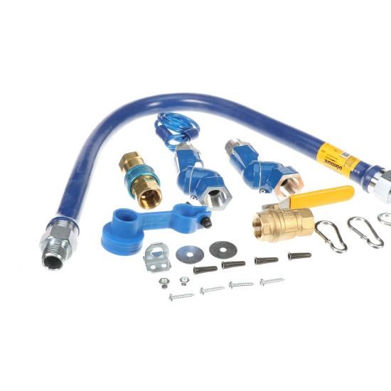Picture of Dormont 1675KIT2S36 3/4 Dia. 36 Blue Hose Snapfast 2 Swiv