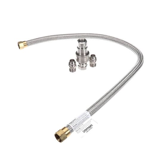 Picture of Dormont W75B2Q48 Hi-psi Water Connector, 3/4 Dia., 48 L,