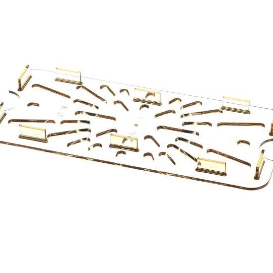 Picture of Duke 156818 Shelfdrain 1/3 Size-amber 6-15/16 X 12-